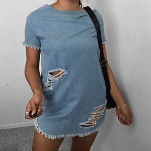 Denim Shine Dress